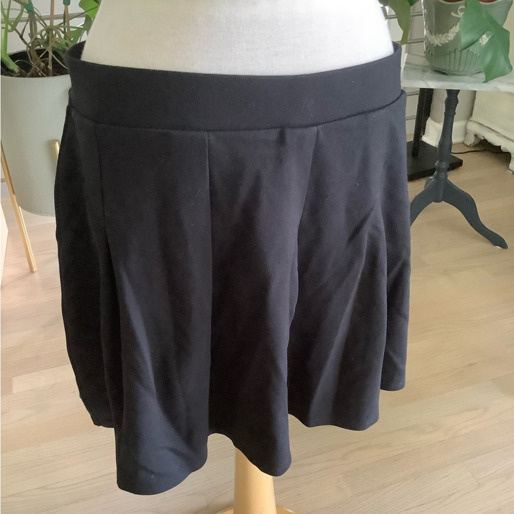 Wild Fable Black Skater Skirt